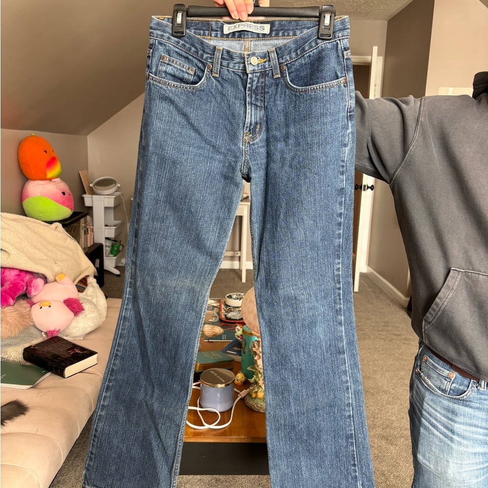 Express flare jeans